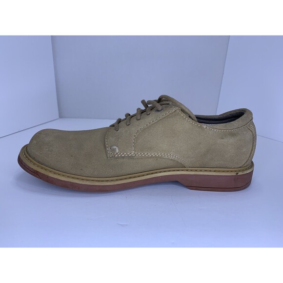 Sperry Shoes Men’s 8.5 Beige Top-Sider Waterproof Lace Up Leather Oxford 0664771 - Picture 7 of 10